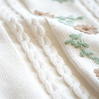 Load image into Gallery viewer, Baby Kid Girls Flower Crochet Sweaters Wholesale 221107791
