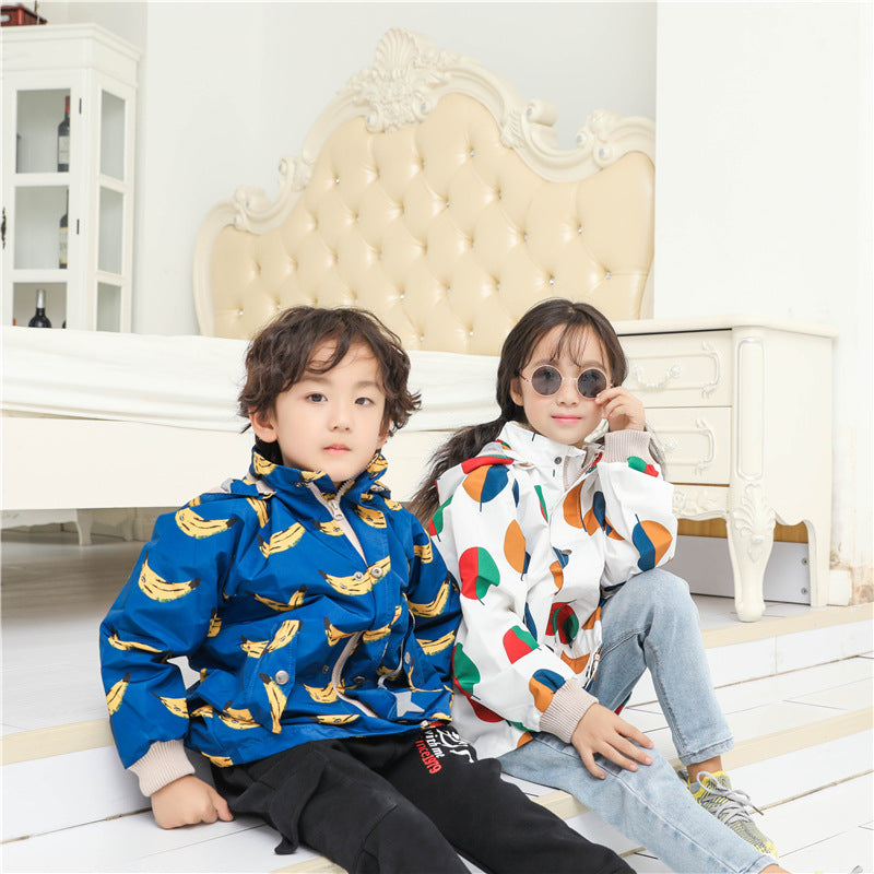 Baby Kid Unisex Animals Cartoon Print Jackets Outwears Wholesale 22110787