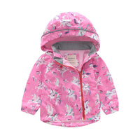 Load image into Gallery viewer, Baby Kid Unisex Solid Color Striped Flower Rainbow Car Cartoon Print Jackets Outwears Wholesale 927113125
