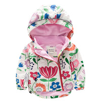 Load image into Gallery viewer, Baby Kid Unisex Solid Color Striped Flower Rainbow Car Cartoon Print Jackets Outwears Wholesale 927113125
