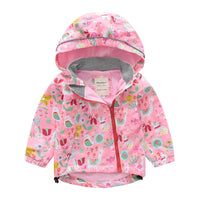 Load image into Gallery viewer, Baby Kid Unisex Solid Color Striped Flower Rainbow Car Cartoon Print Jackets Outwears Wholesale 927113125
