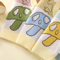 Load image into Gallery viewer, Baby Girls Color-blocking Cartoon Print Cardigan Wholesale 221107944
