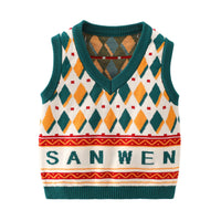 Load image into Gallery viewer, Baby Unisex Letters Cartoon Print Vests Waistcoats Wholesale 221107945
