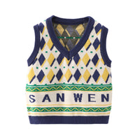 Load image into Gallery viewer, Baby Unisex Letters Cartoon Print Vests Waistcoats Wholesale 221107945
