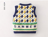 Load image into Gallery viewer, Baby Unisex Letters Cartoon Print Vests Waistcoats Wholesale 221107945
