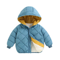Load image into Gallery viewer, Baby Kid Unisex Solid Color Checked Jackets Outwears Wholesale 22111703
