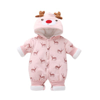 Load image into Gallery viewer, Baby Unisex Animals Print Jumpsuits Wholesale 22111704
