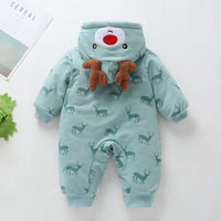 Load image into Gallery viewer, Baby Unisex Animals Print Jumpsuits Wholesale 22111704
