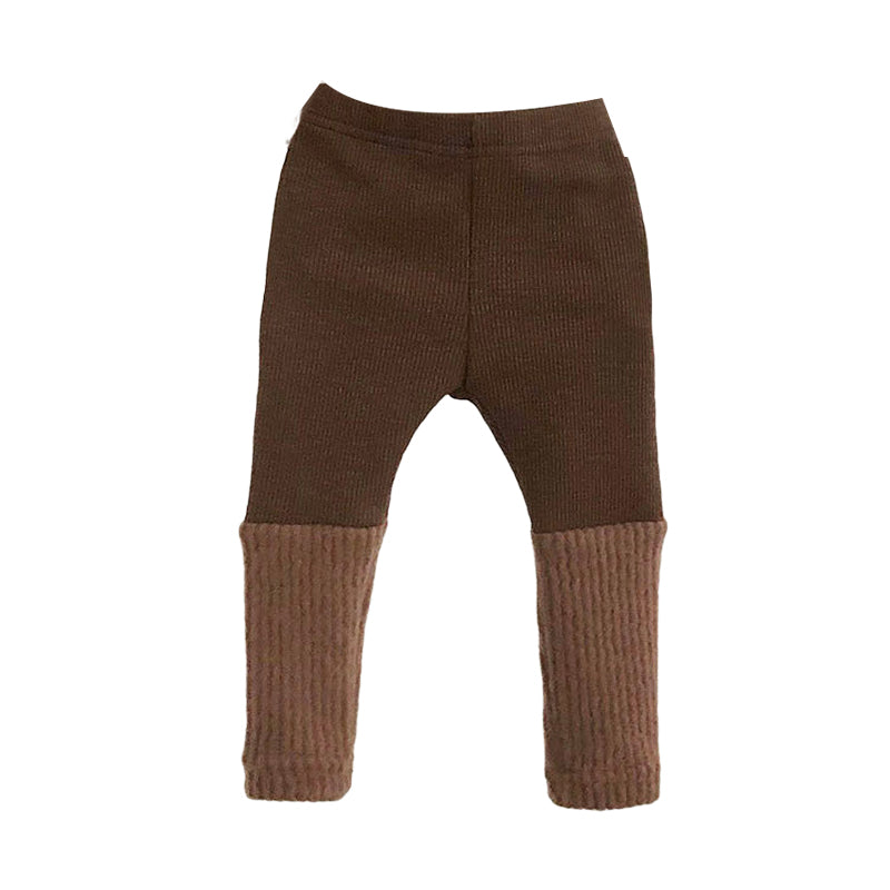 Baby Kid Unisex Color-blocking Pants Leggings Wholesale 22111705
