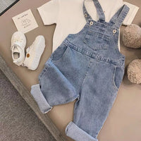 Load image into Gallery viewer, Baby Kid Unisex Solid Color Jumpsuits Wholesale 22111706
