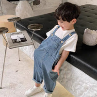 Load image into Gallery viewer, Baby Kid Unisex Solid Color Jumpsuits Wholesale 22111706
