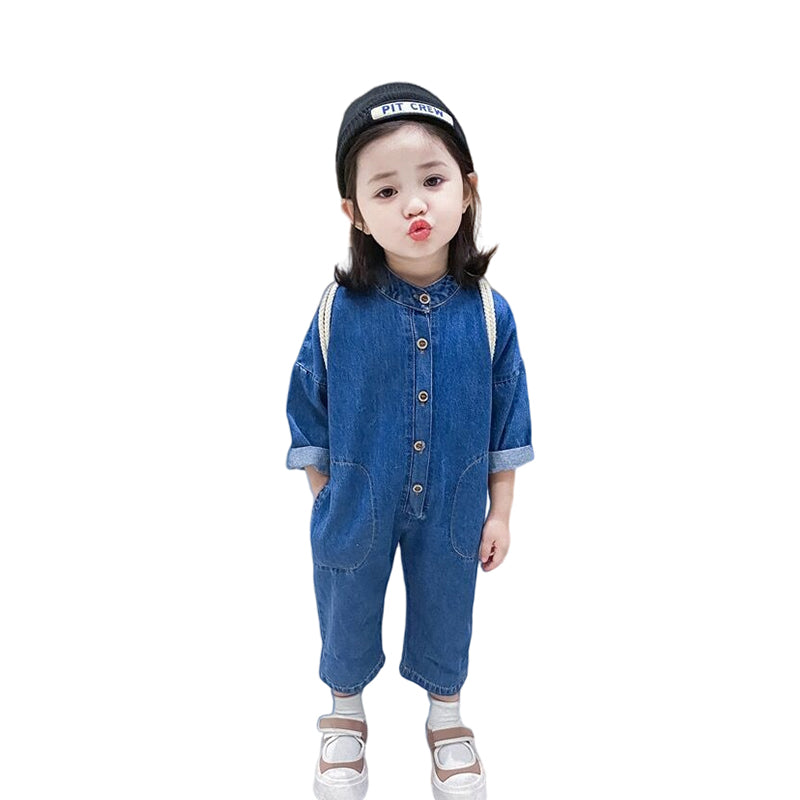 Baby Kid Unisex Solid Color Jumpsuits Wholesale 22111707