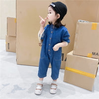 Load image into Gallery viewer, Baby Kid Unisex Solid Color Jumpsuits Wholesale 22111707
