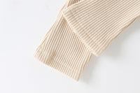 Load image into Gallery viewer, Baby Unisex Solid Color Muslin&amp;Ribbed Pants Wholesale 22111708
