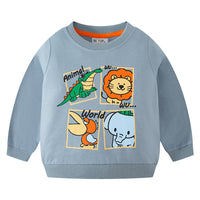 Load image into Gallery viewer, Baby Kid Boys Animals Cartoon Print Hoodies Swearshirts Wholesale 221117104
