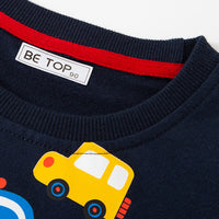 Load image into Gallery viewer, Baby Kid Boys Car Print Hoodies Swearshirts Wholesale 221117105
