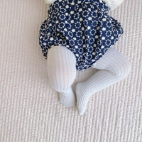 Load image into Gallery viewer, 2 Pieces Set Baby Girls Solid Color Print Tops And Flower Rompers Wholesale 221117106
