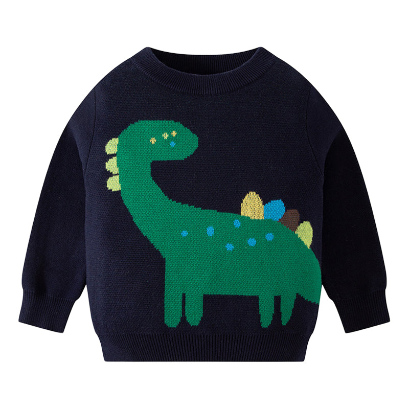 Baby Kid Boys Cartoon Crochet Sweaters Wholesale 221117108