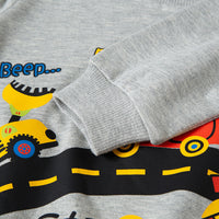 Load image into Gallery viewer, Baby Kid Boys Letters Car Cartoon Print Hoodies Swearshirts Wholesale 221117123
