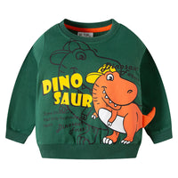 Load image into Gallery viewer, Baby Kid Boys Letters Dinosaur Cartoon Print Hoodies Swearshirts Wholesale 221117124
