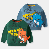 Load image into Gallery viewer, Baby Kid Boys Letters Dinosaur Cartoon Print Hoodies Swearshirts Wholesale 221117124
