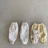 Load image into Gallery viewer, Baby Unisex Solid Color Striped Pants Wholesale 221117127

