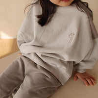 Load image into Gallery viewer, 2 Pieces Set Baby Kid Unisex Cartoon Print Hoodies Swearshirts And Solid Color Pants Wholesale 22111713
