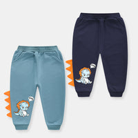 Load image into Gallery viewer, Baby Kid Boys Letters Dinosaur Cartoon Print Pants Wholesale 221117130
