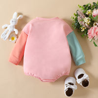Load image into Gallery viewer, Baby Girls Letters Print Rompers Wholesale 221117168
