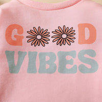 Load image into Gallery viewer, Baby Girls Letters Print Rompers Wholesale 221117168
