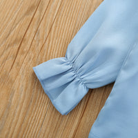 Load image into Gallery viewer, 2 Pieces Set Baby Kid Girls Color-blocking Butterfly Print Tops And Pants Wholesale 221117183
