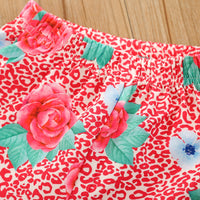 Load image into Gallery viewer, 2 Pieces Set Baby Kid Girls Color-blocking Butterfly Print Tops And Pants Wholesale 221117183
