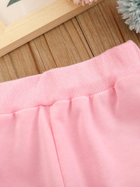 Load image into Gallery viewer, 2 Pieces Set Baby Kid Girls Solid Color Tops And Pants Wholesale 221117184
