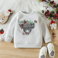 Load image into Gallery viewer, Baby Kid Girls Print Hoodies Swearshirts Wholesale 221117204
