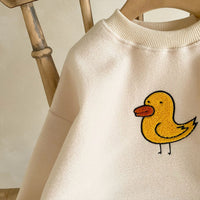 Load image into Gallery viewer, 2 Pieces Set Baby Unisex Cartoon Hoodies Swearshirts And Solid Color Pants Wholesale 221117208
