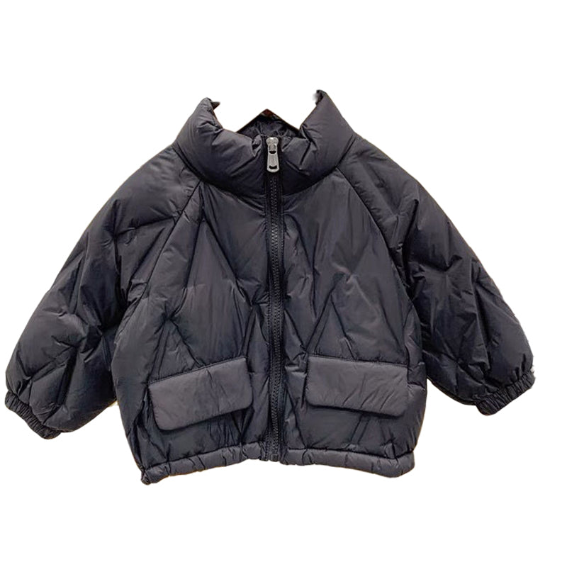 Baby Kid Unisex Solid Color Jackets Outwears Wholesale 22111722