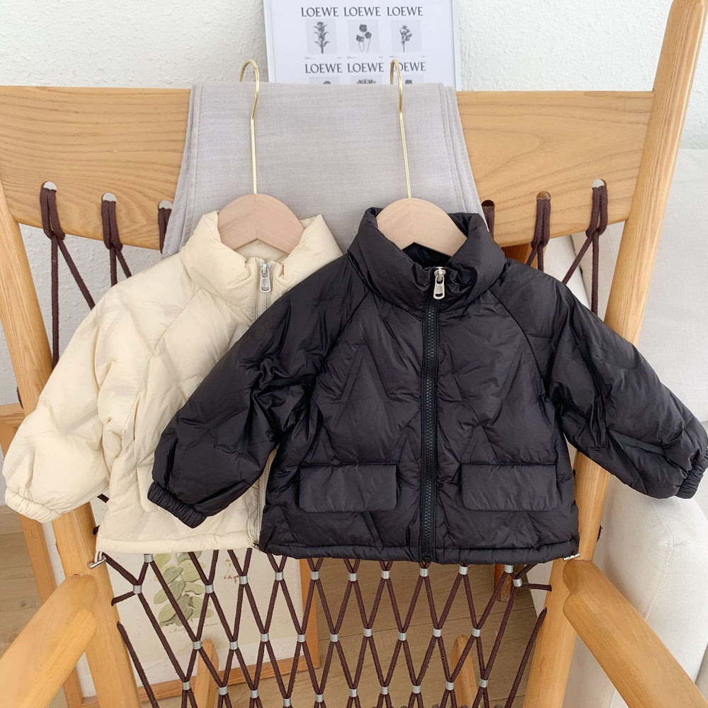 Baby Kid Unisex Solid Color Jackets Outwears Wholesale 22111722