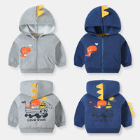Load image into Gallery viewer, Baby Kid Unisex Letters Animals Cartoon Print Jackets Outwears Wholesale 221117220
