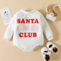 Load image into Gallery viewer, Baby Girls Letters Christmas Rompers Wholesale 221117232
