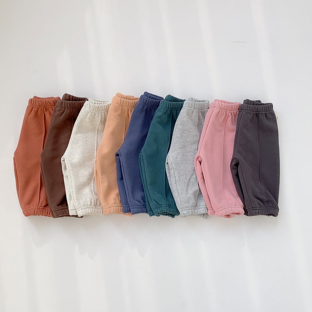 Baby Unisex Solid Color Pants Wholesale 221117239