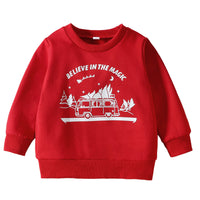 Load image into Gallery viewer, Baby Kid Girls Boys Letters Cartoon Print Christmas Hoodies Swearshirts Wholesale 221117246
