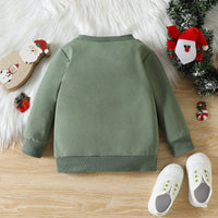 Load image into Gallery viewer, Baby Kid Girls Boys Letters Cartoon Print Christmas Hoodies Swearshirts Wholesale 221117246
