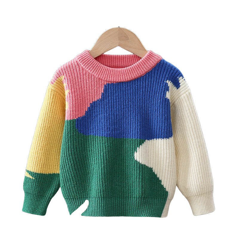 Baby Kid Unisex Striped Flower Animals Cartoon Sweaters Knitwear Wholesale 221117247