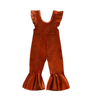 Load image into Gallery viewer, Baby Kid Girls Solid Color Jumpsuits Wholesale 221117249
