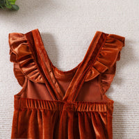 Load image into Gallery viewer, Baby Kid Girls Solid Color Jumpsuits Wholesale 221117249
