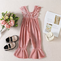 Load image into Gallery viewer, Baby Kid Girls Solid Color Jumpsuits Wholesale 221117249
