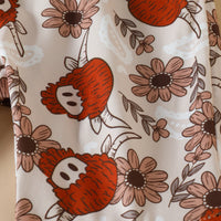 Load image into Gallery viewer, Baby Kid Girls Flower Print Pants Wholesale 221117274
