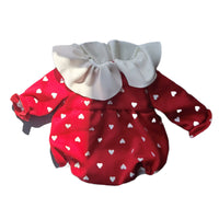 Load image into Gallery viewer, Baby Girls Love heart Print Jumpsuits Wholesale 221117282
