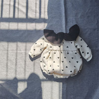 Load image into Gallery viewer, Baby Girls Love heart Print Jumpsuits Wholesale 221117282
