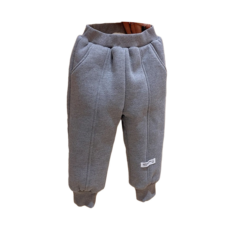 Baby Kid Unisex Solid Color Pants Wholesale 22111729